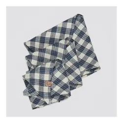 Cloud 7 Bandana Check - blau / beige - Glacier-deepsea -  Farbe: Glacier-deepsea, Grösse: 45 x 45 cm