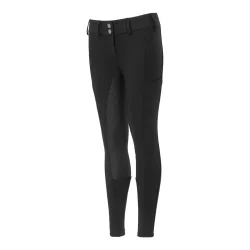 Pikeur Reithose Xenia Vollbesatz Girls - Black -  Grösse Bekleidung: 146