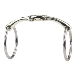 Sprenger Trense Dynamic RS Sensogan, 16mm, doppelt gebrochen, Ringe Edelstahl rostfrei Gebisslängegrösse: 14.5 cm