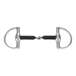 Sprenger D-Ring Gebiss einfach gebrochen Hartcarbon - 16 mm Gebisslängegrösse: 12.5 cm