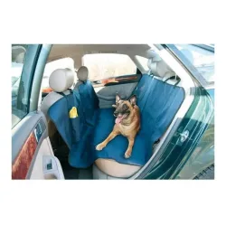 Kerbl Pet Multifunktionsdecke mit Reisetrinkflasche - Gelb -