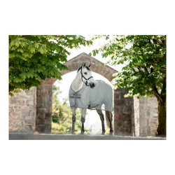 Horseware Abschwitzdecke Amigo AirNet Heather Blue/Titanium Grey & Silver