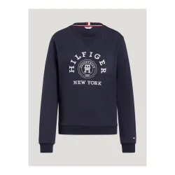 Tommy Hilfiger Equestrian Sweatshirt Evans Damen - Desert Sky -  Farbe: Desert Sky, Grösse Bekleidung Damen: L