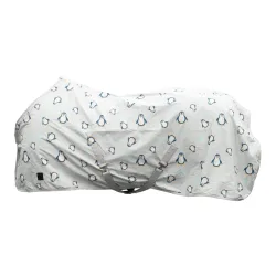 HKM Abschwitzdecke Penguin Grau/Blau