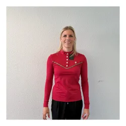 Soulhorse Funktionsshirt Chroma - Ruby Red -  Farbe: Ruby Red, Grösse: L