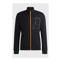 BOSS Equestrian Funkionsstrickjacke Sammy Herren - Black -  Grösse Bekleidung Herren: S
