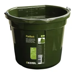 Kerbl Futter - und Wassereimer FlatBack - grün