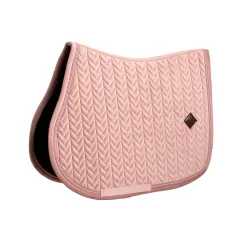 Kentucky Schabracke Velvet Mini-Pearls - Old Rose -  Farbe: Old Rose, Grösse: Pony