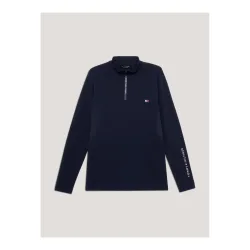 Tommy Hilfiger Equestrian, Tommy Hilfiger Equestrian Shirt Thermo Herren - Desert Sky -  Farbe: Desert Sky, Grösse: XXL