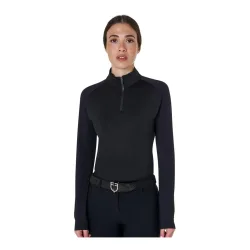 Equestro Funktionsshirt Langarm Training slim fit Damen Black