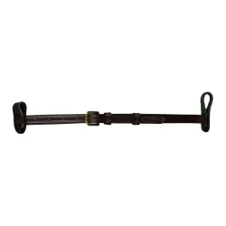Dy'on Sperrriemen 1/2 (13mm) mit 2 abnehmbaren Befestigungsschlaufen - Braun -  Farbe: Braun, Grösse: Full