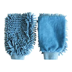 Kerbl Putzhandschuh Microfaser - Glacier-deepsea -