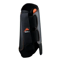 eQuick Gamaschen Vorderbein eVENTING - Schwarz -  Grösse: L