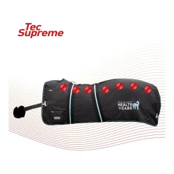 Health + Care TecSupreme Heiz- & Massagedecke - Schwarz -  Grösse: M