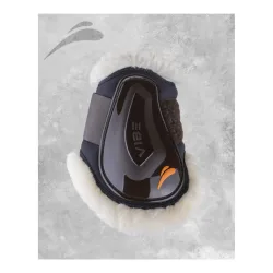 eQuick Streichkappen VIBE VELCRO FLUFFY - Braun -  Farbe: Braun, Grösse: S