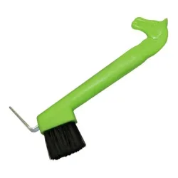Kerbl Hufkratzer mit Pferdekopf - apfelgrün Farbe: Apfelgrün, Grösse: One Size