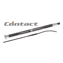 Fleck Dressurgerte Contact Professional Nylon - schwarz/silber