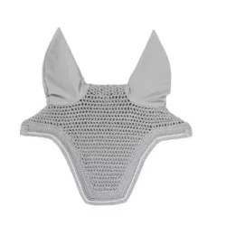 Kentucky Fliegenhaube Wellington diamond rope - Grau -  Grösse Pferd: Full, Farbe: Grau