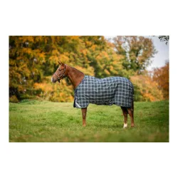 Horseware Weidedecke Rhino Turnout 0g Hunter Check/Green & Navy