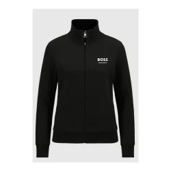 BOSS Equestrian Sweater Training Zip Paris - Graphit -  Grösse Bekleidung Damen: XS