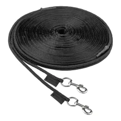 Waldhausen Doppellonge Classic Silver Schwarz