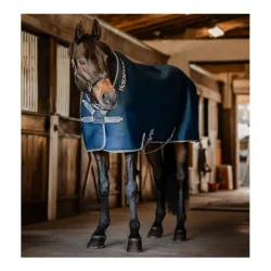 Horseware Abschwitzdecke Rambo Airmax - Navy/Thunderstorm Grey & Silver -  Farbe: Navy/Thunderstorm Grey & Silver, Grösse: 140 cm