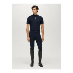 Tommy Hilfiger Equestrian Reithose Stanton Kniebesatz Herren - Desert Sky -  Grösse: M, Farbe: Desert Sky