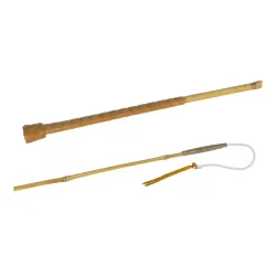 Fleck Touchiergerte Green Line/ Bambus mit Ledergriff - Braun -