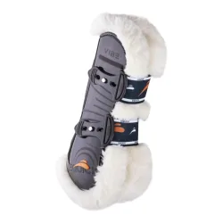 eQuick Gamaschen VIBE FLUFFY - Braun -  Farbe: Braun, Grösse: L