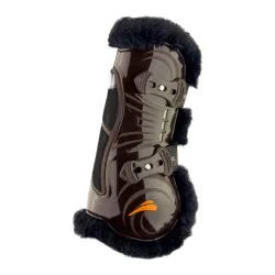 eQuick Gamaschen eAIRSHOCK LEGEND FLUFFY - Braun -  Farbe: Braun, Grösse: M