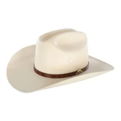 Tombstone Westernhut Luxury Plum steif gewachst - Natural -  Grösse: 53