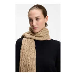 BOSS Equestrian Bora Scarf Cable Walnut