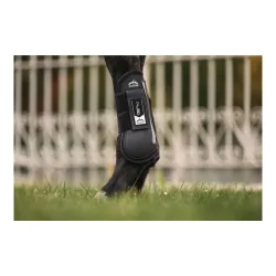 Veredus Gamaschen TR PRO Front - Schwarz -  Farbe: Schwarz, Grösse: L