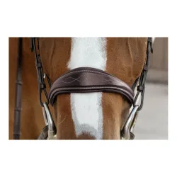 Dy'on Anatomic noseband without flash D Collection - Braun -  Grösse Pferd: Cob, Farbe: Braun