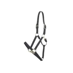 Kentucky Nylon Halfter Breakaway - Schwarz -  Grösse Pferd: Cob, Farbe: Schwarz