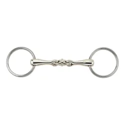 Sprenger Trense WH Ultra Sensogan doppelt gebrochen -16mm - Silber/Gold -  Gebisslängegrösse: 12.0 cm
