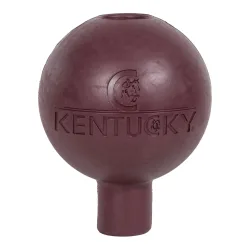Kentucky Strick & Wandschutz Gummiball - Bordeaux -  Grösse: One Size, Farbe: Bordeaux