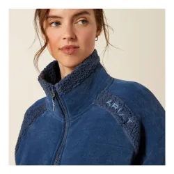 Ariat, Ariat Sweatjacke Lafayette - Dark Blue -  Grösse: XL, Farbe: Dark Blue