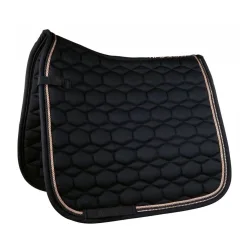 HKM Schabracke Glamour Style - schwarz/roségold