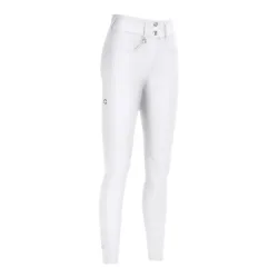 Pikeur Reithose Amia GripTec Kniebesatz - Weiss -  Farbe: Weiss, Grösse Bekleidung Damen: 38