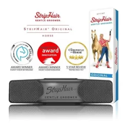 equitrade StripHair Gentle Groomer - schwarz