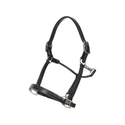 Dy'on Verstellbares US-Kopfhalfter WO coll - Schwarz -  Farbe: Schwarz, Grösse Pferd: Full