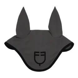 Equestro Ohrengarn Black Line Logo - Asphalt -  Grösse: Full, Farbe: Asphalt