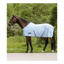 Waldhausen Regen-Fliegendecke Protect - Hellblau -  Farbe: Hellblau, Grösse Pferdedecken: 135 cm