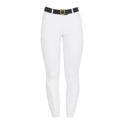 Equestro Reithose Zenda Kniebesatz Girls - Weiss -  Farbe: Weiss, Kleidergrössen Teenager: 156