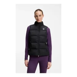 BOSS Equestrian Viola Knitted Puffer Weste Black