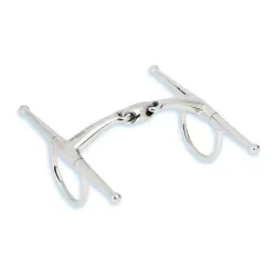 Stübben Schenkeltrense Easy Control doppelt gebrochen - Silber -  Gebisslängegrösse: 14.5 cm