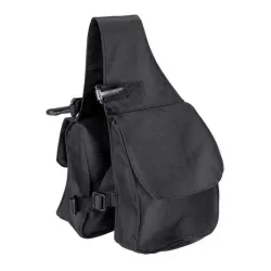 Waldhausen Packtasche Doppel - schwarz