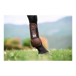 Veredus Gamaschen TR PRO Front - Braun -  Farbe: Braun, Grösse: L