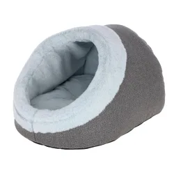 Kerbl Pet Kuschelhöhle Jana - Grau -  Farbe: Grau, Breite Länge Höhe: 43 x 54 x 35 cm